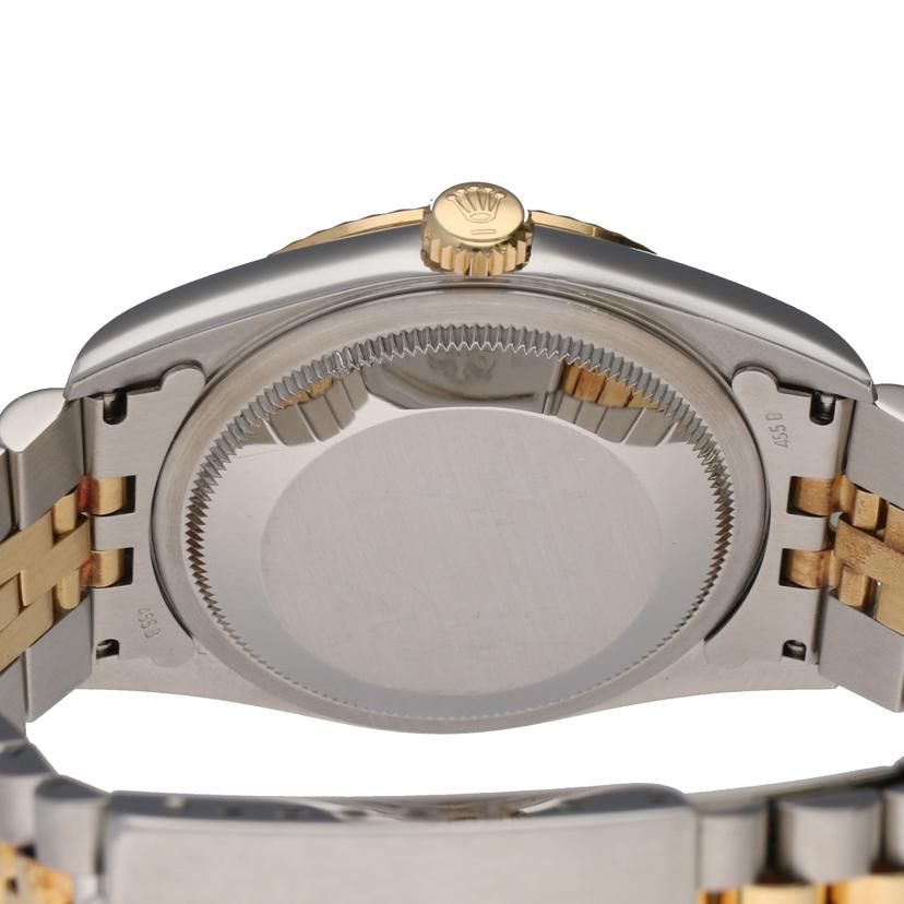 ROLEX ロレックス 1997年頃製造 K18YG コンビ ホリコン 自動巻き アイボリー/デイトジャスト/コンピューター文字盤/U番/16233//U972305(1997)/SAランク/75