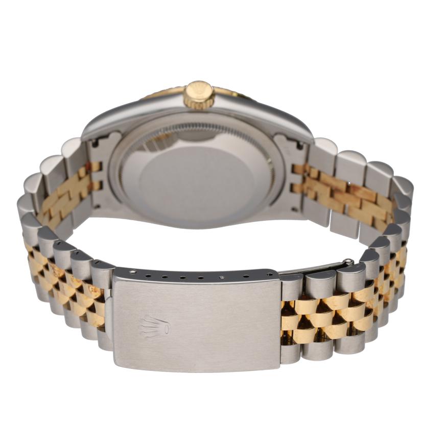 ROLEX ロレックス 1997年頃製造 K18YG コンビ ホリコン 自動巻き アイボリー/デイトジャスト/コンピューター文字盤/U番/16233//U972305(1997)/SAランク/75