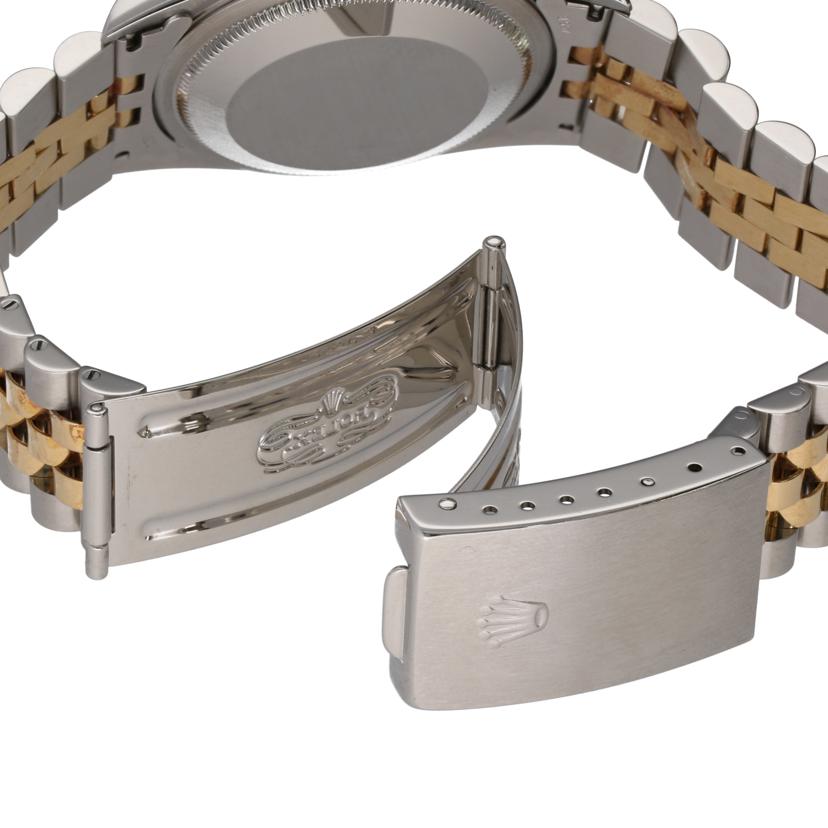 ROLEX ロレックス 1997年頃製造 K18YG コンビ ホリコン 自動巻き アイボリー/デイトジャスト/コンピューター文字盤/U番/16233//U972305(1997)/SAランク/75