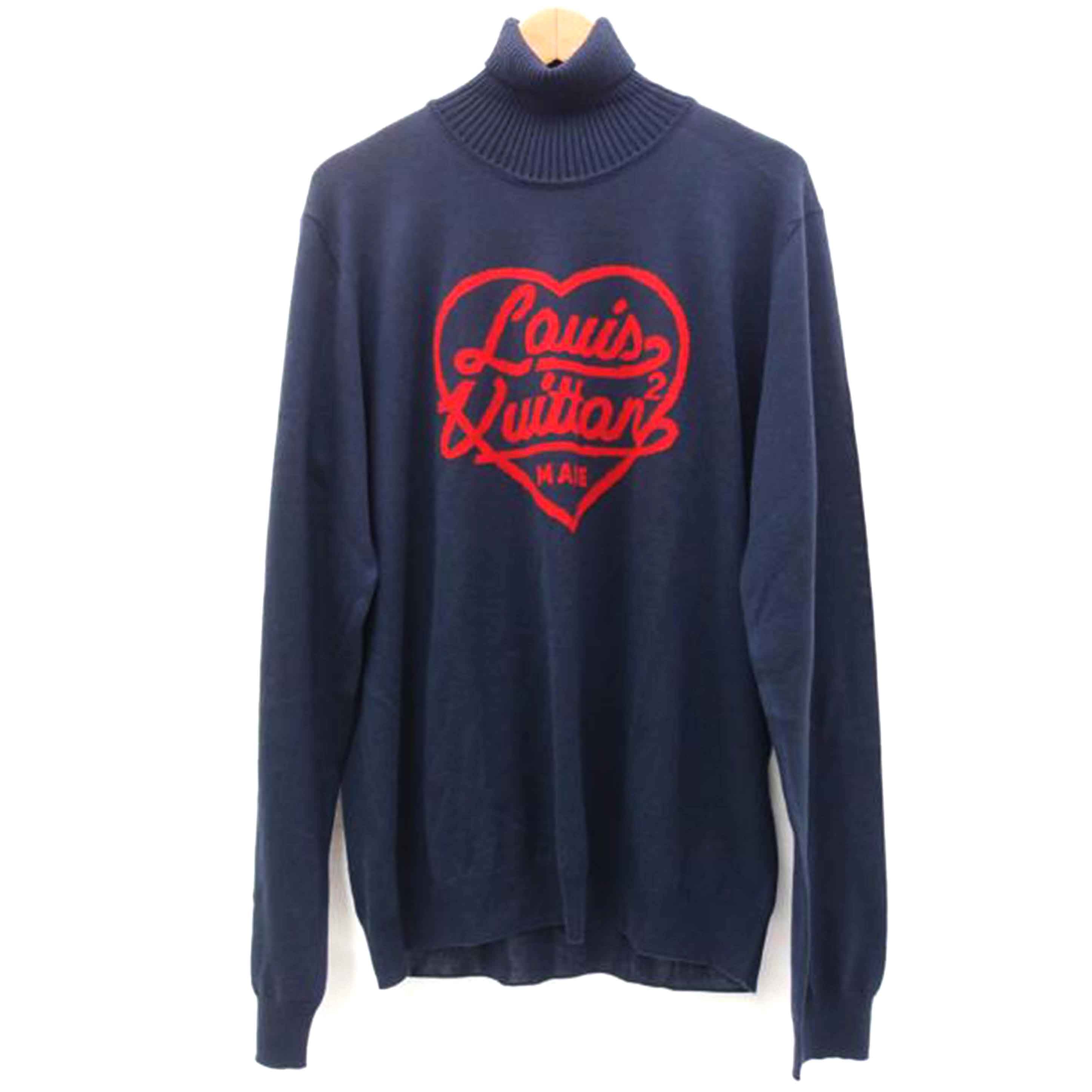 Louis Vuitton ルイヴィトン/インタルシアハートタートルネックニット/RM221M 2LL HMN05N//Sランク/69