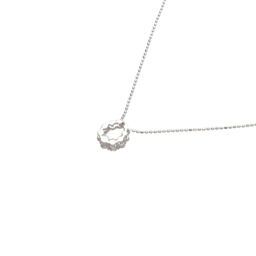 / K18WGダイヤネックレス0.35ct//Aランク/75