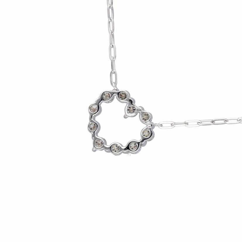 / K18WGダイヤネックレス1.00ct//Aランク/75
