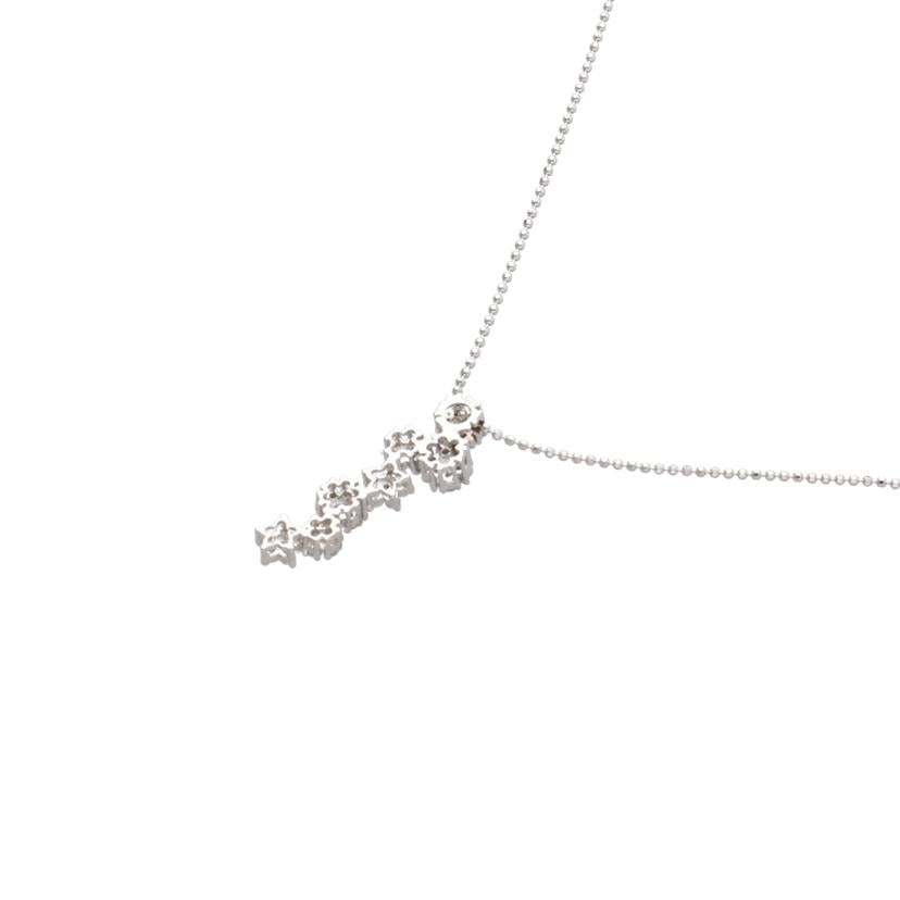 K18WGダイヤネックレス0.50ct//Aランク/95