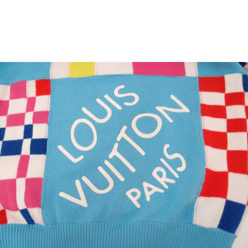 Louis Vuitton ルイヴィトン/デイストーテッドジャイアントダミエクルーネックニット/RM211 ZTB HKN75W//Aランク/69