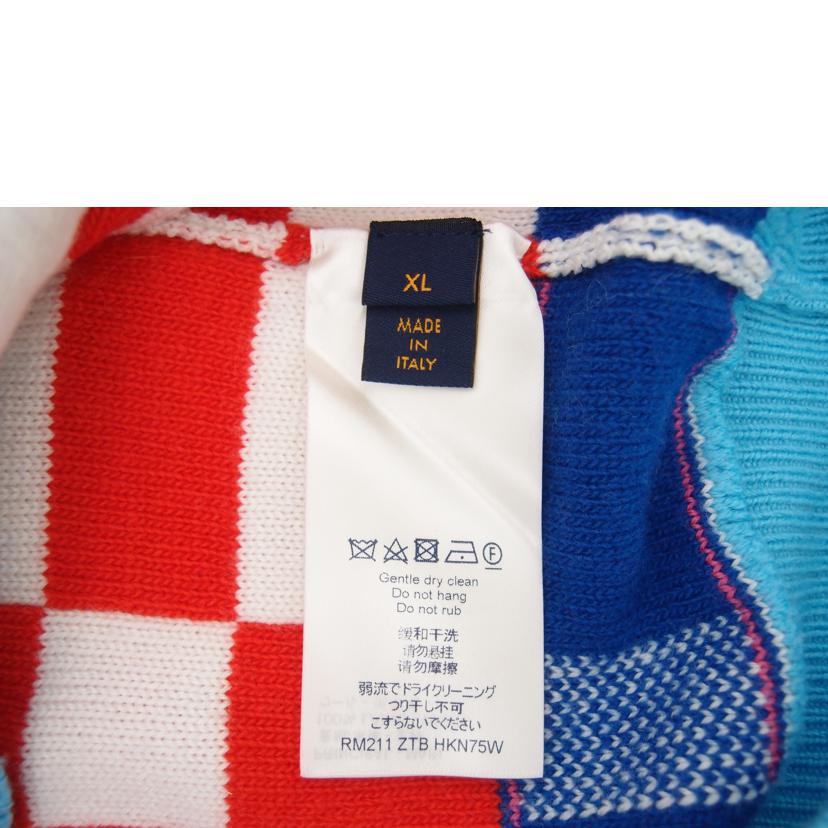 Louis Vuitton ルイヴィトン/デイストーテッドジャイアントダミエクルーネックニット/RM211 ZTB HKN75W//Aランク/69