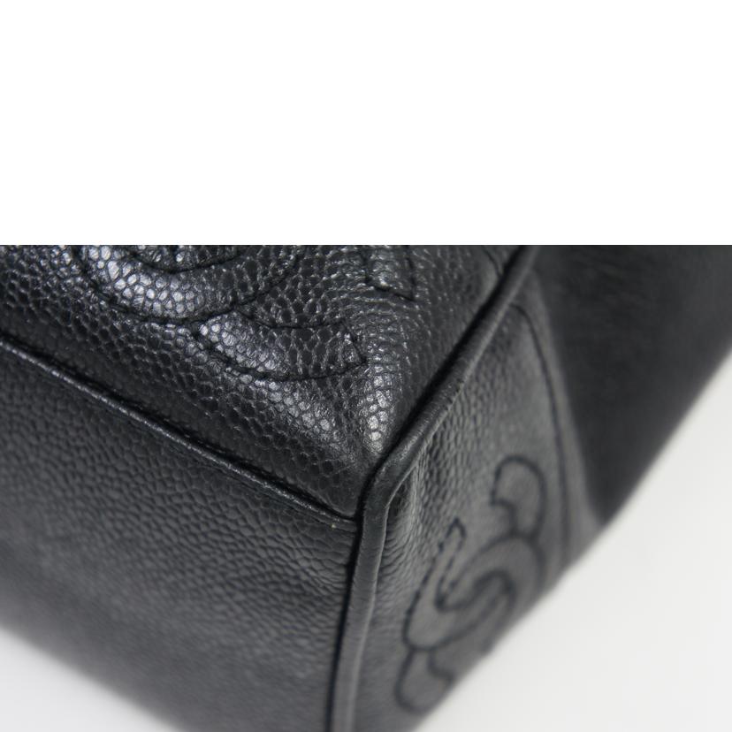CHANEL シャネル/キャビアスキントリプルココチェーンショルダー//4104596/Bランク/75