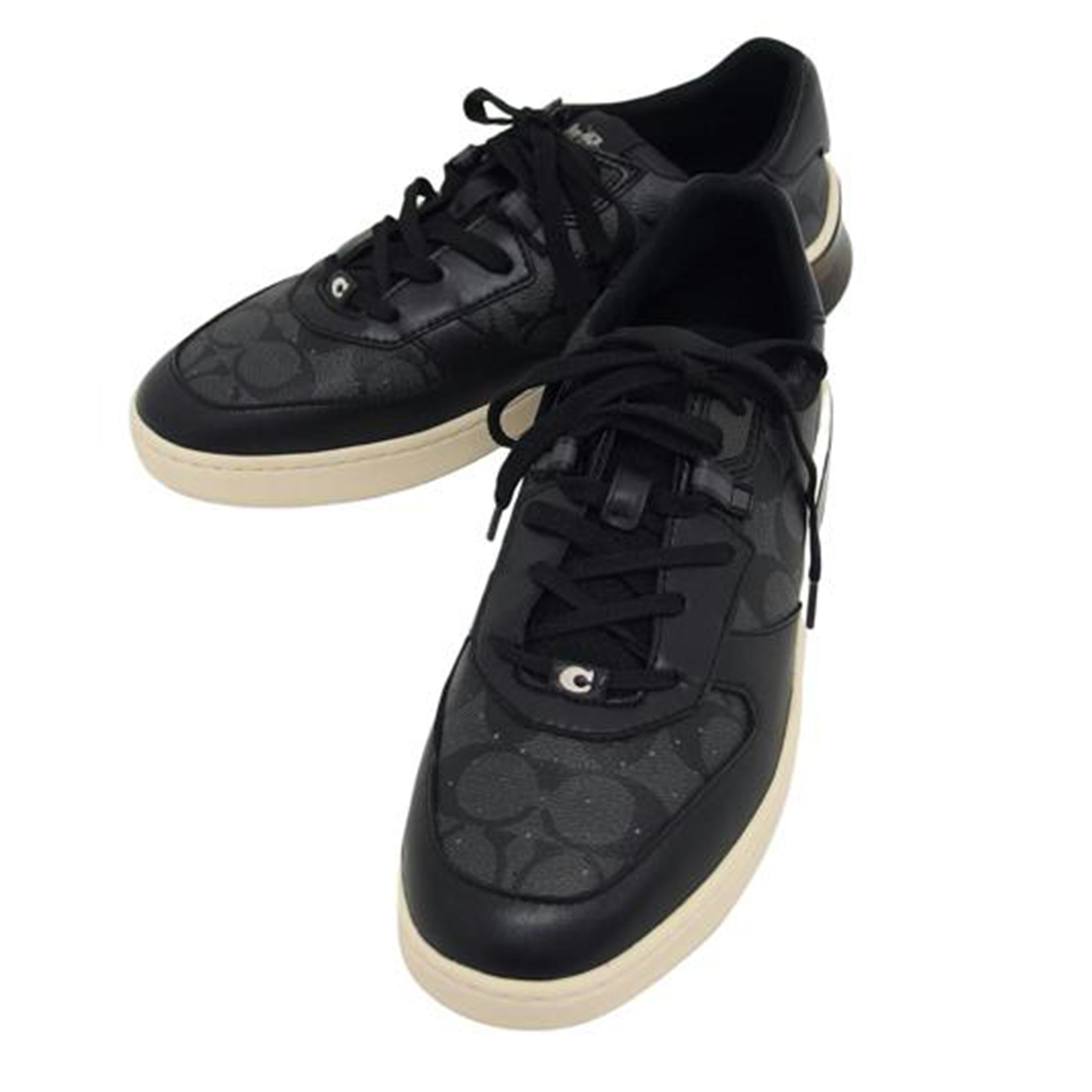 COACH コーチ シグネチャー シューズ/シティソール/スニーカー/ブラック×ダークグレー/G5114//G21****/ABランク/04