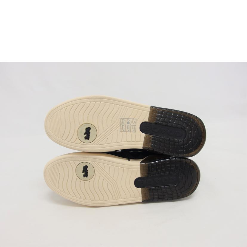 COACH コーチ シグネチャー シューズ/シティソール/スニーカー/ブラック×ダークグレー/G5114//G21****/ABランク/04