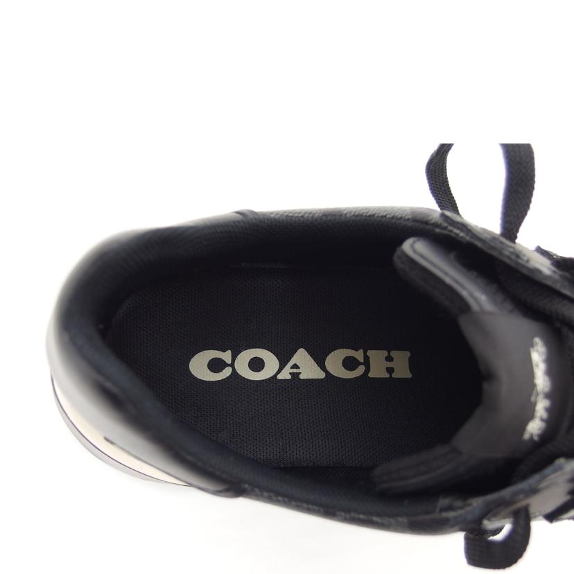 COACH コーチ シグネチャー シューズ/シティソール/スニーカー/ブラック×ダークグレー/G5114//G21****/ABランク/04