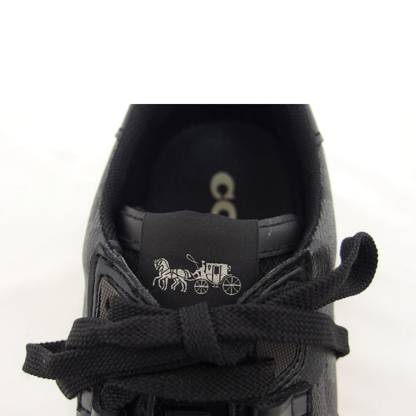 COACH コーチ シグネチャー シューズ/シティソール/スニーカー/ブラック×ダークグレー/G5114//G21****/ABランク/04