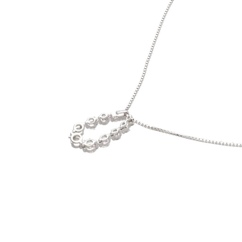K18WGダイヤネックレス1.20ct//Aランク/95
