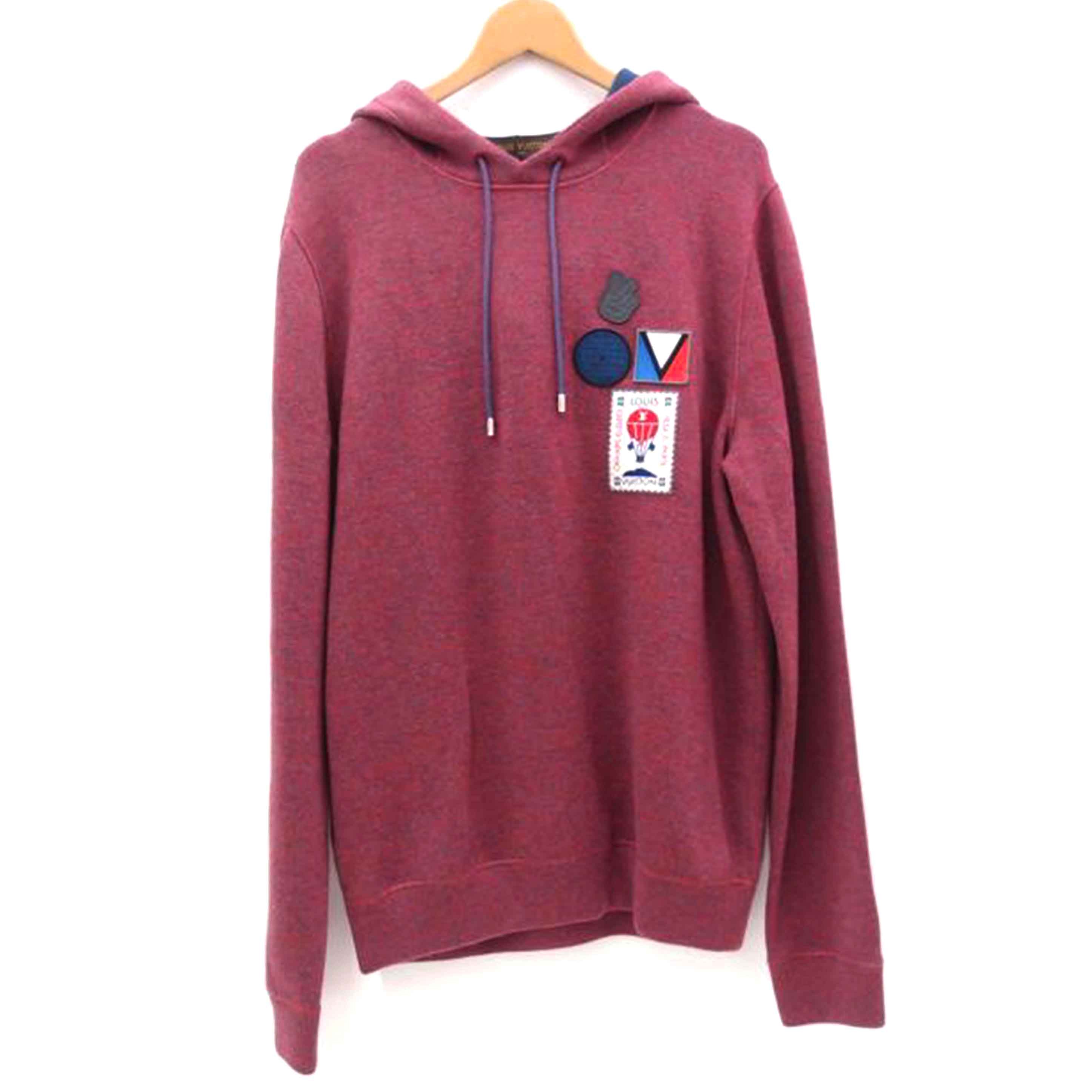 Louis Vuitton ルイヴィトン/LVカップワッペンパーカー(レッド)/RM142M H6N03WF57//Aランク/69