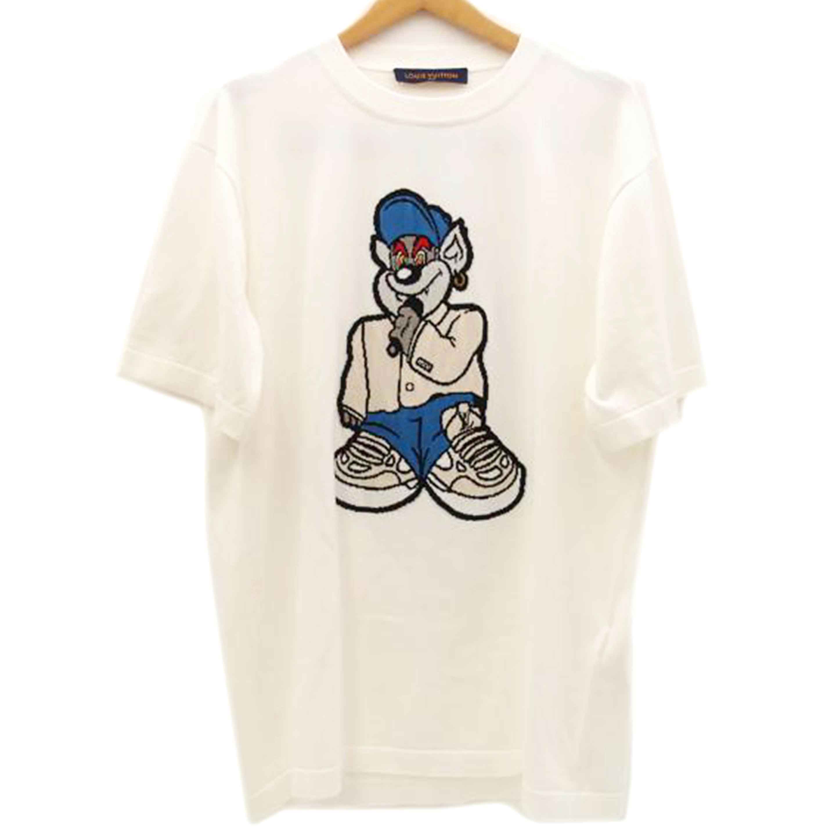 Louis Vuitton ルイヴィトン/1AATLIグラフィックショートスリーブニットウェア/RM213M JL4 HO10W//Aランク/69