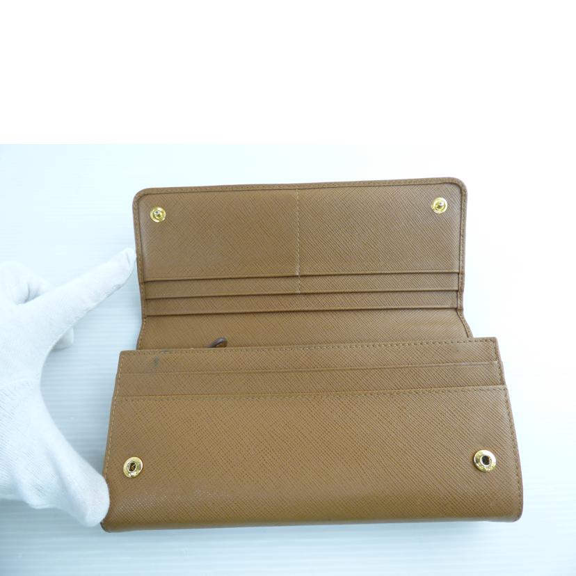 PRADA プラダ/サフィアーノレザー2つ折り長財布/1MH132//Bランク/64