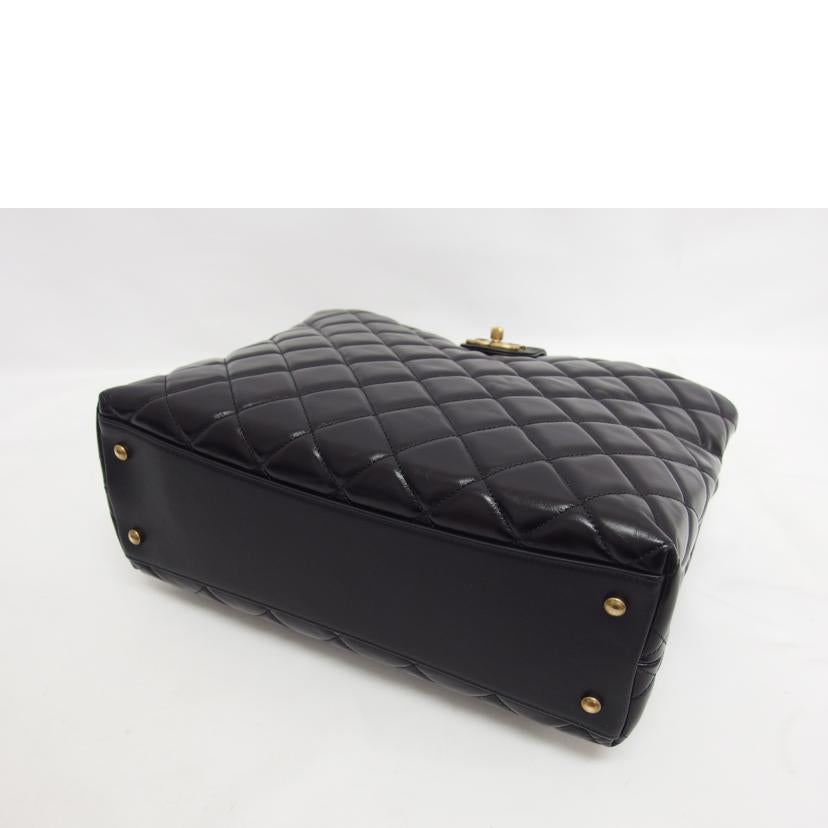 CHANEL シャネル/マトラッセ/レザー2WAYチェーンショルダーバッグ/ブラック//23079924/Aランク/04