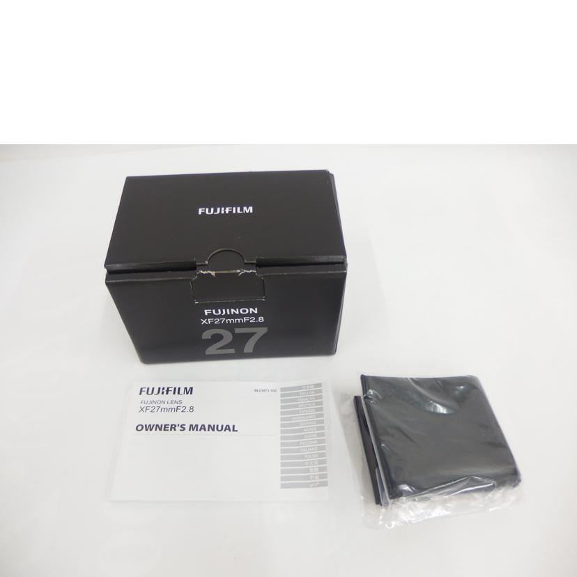 FUJIFILM FUJIFILM/FUJINON XF27mmF2.8/XF27mmF2.8//9BA04165/Aランク/82