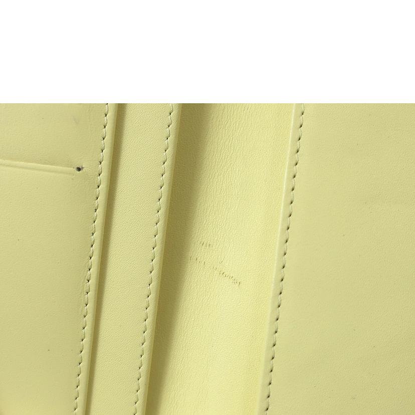 CHANEL シャネル/エナメル三つ折り財布 イエロー//203*****/Bランク/65