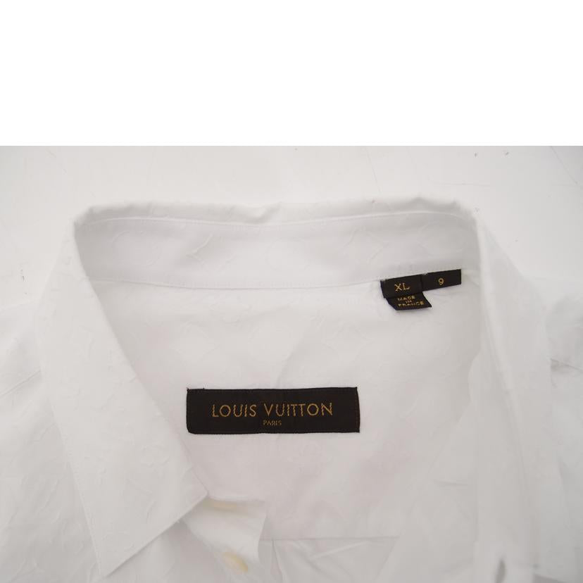 Louis Vuitton ルイヴィトン/ジャガードモノグラムレギュラー長袖シャツ/RM132 H4SH53BLK//Aランク/69