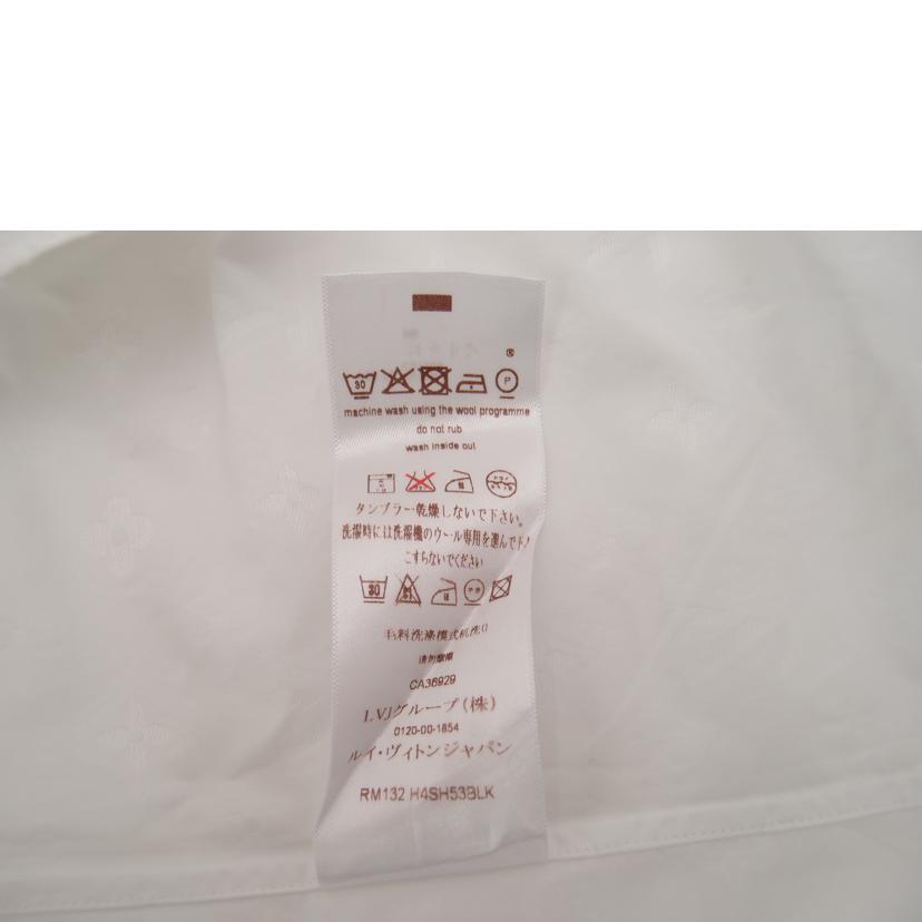 Louis Vuitton ルイヴィトン/ジャガードモノグラムレギュラー長袖シャツ/RM132 H4SH53BLK//Aランク/69
