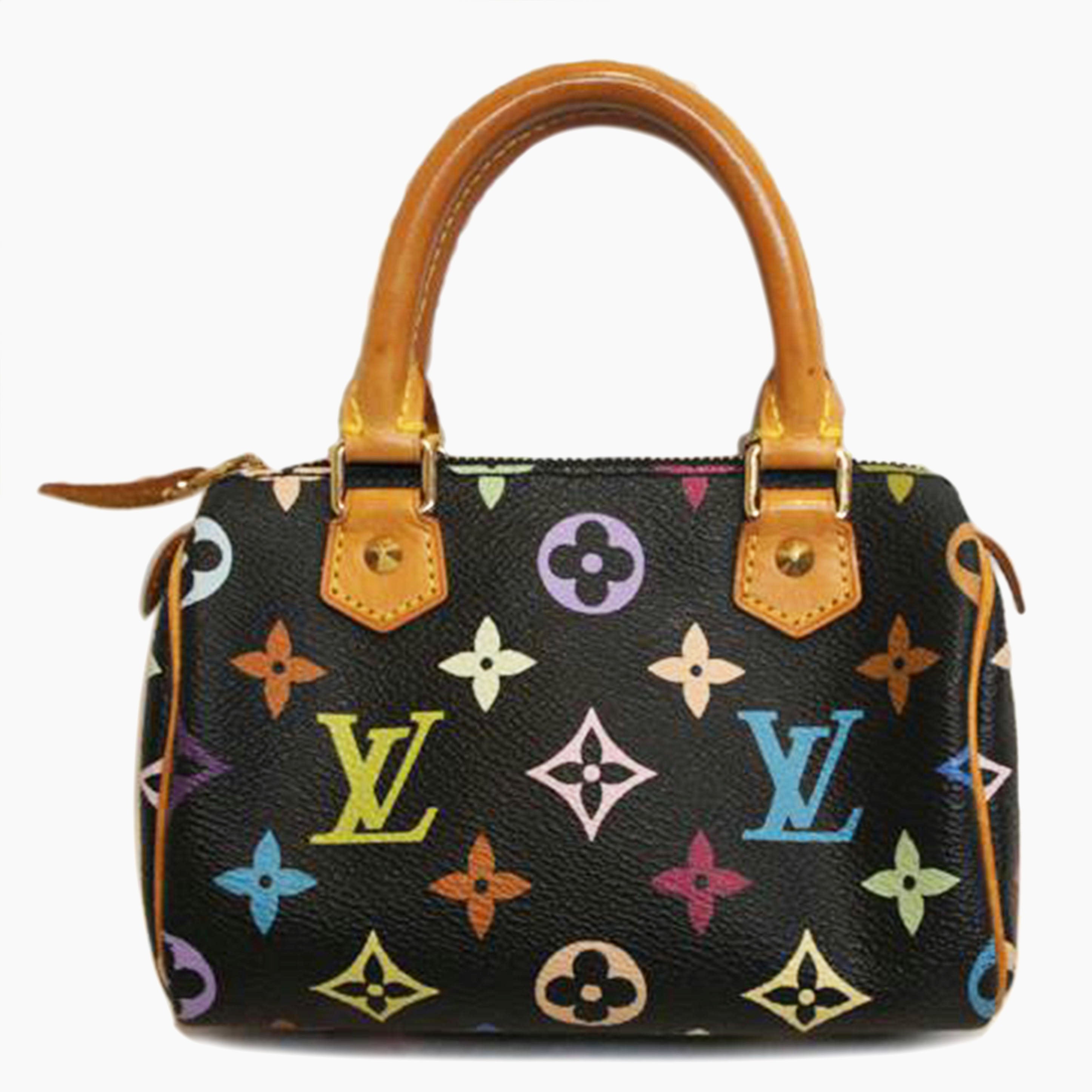 LV ルイヴィトン/ミニスピーディマルチカラーノワール/M92644//ABランク/92