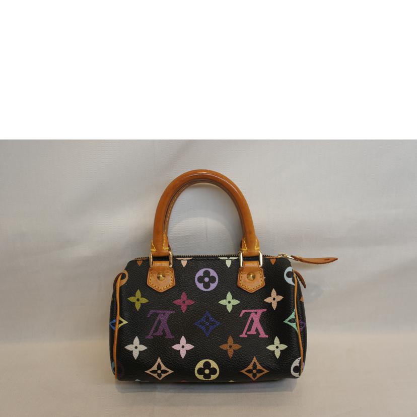 LV ルイヴィトン/ミニスピーディマルチカラーノワール/M92644//ABランク/92