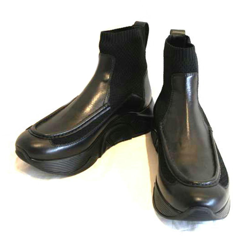 GIORGIO ARMANI ジョルジオアルマーニ/ニットソックスショートブーツ/SIZE 8//X2Z030/SAランク/92