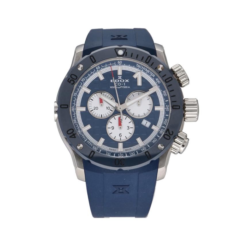 EDOX エドックス/クロノオフショア1クロノグラフ/クォーツ/10221-3BU9-BUIN9//139****/Aランク/75