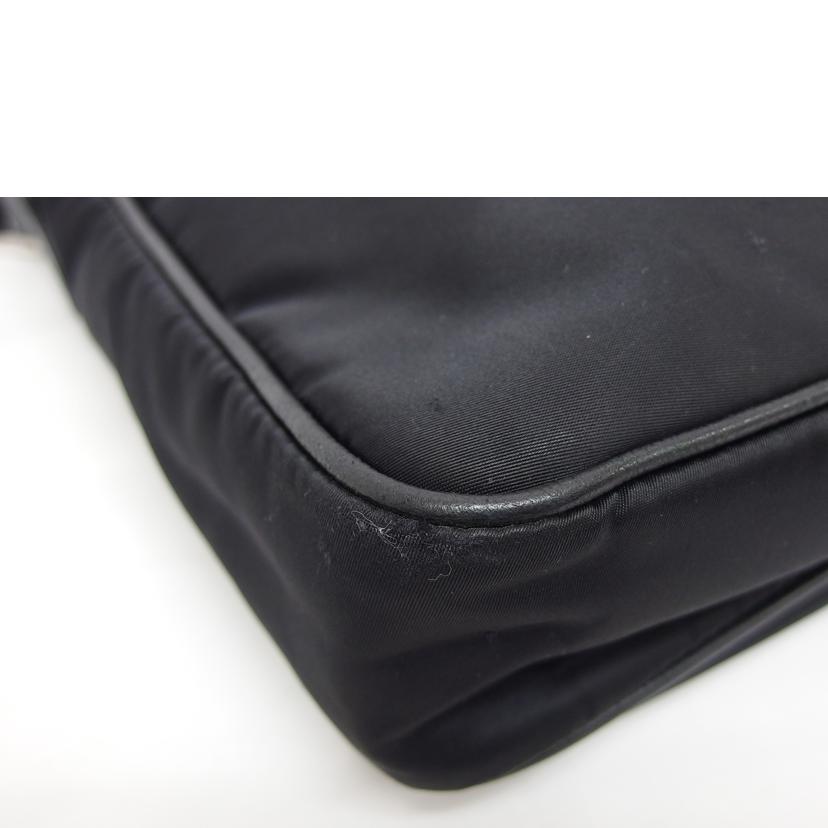 PRADA プラダ/ナイロンショルダーバッグ/ブラック/2VH797//253/ABランク/04