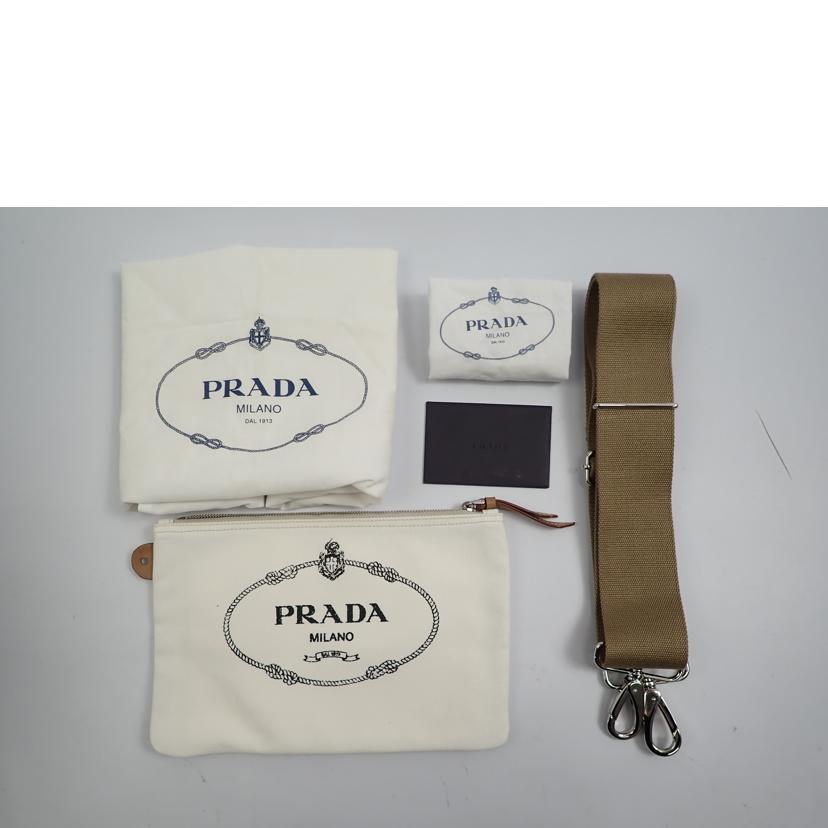 PRADA プラダ/CANAPA BIANCO/1BG186//204/ABランク/62