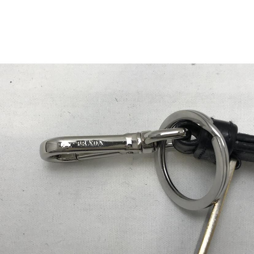 PRADA プラダ/オーストリッチ キーリング//Bランク/51