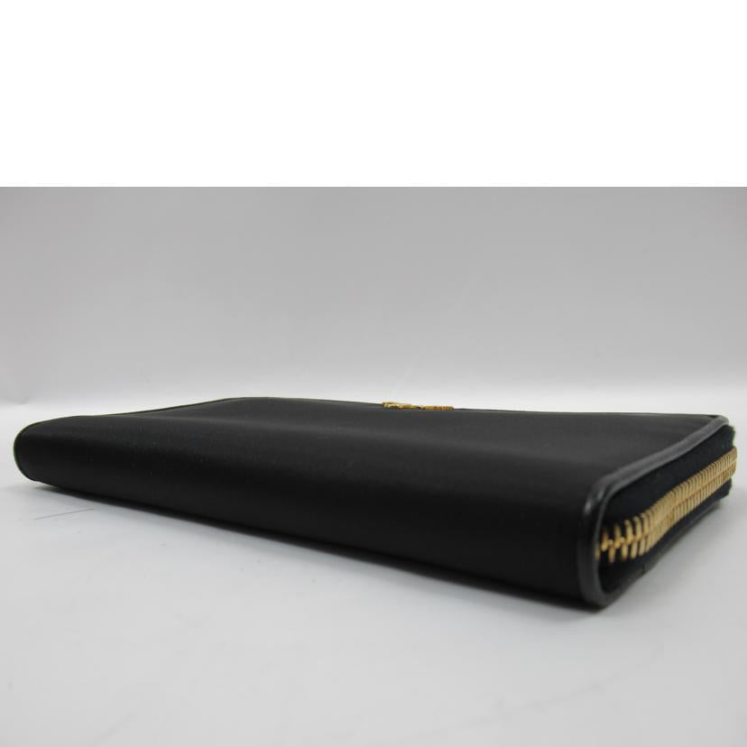 PRADA/ラウンドファスナー長財布/サフィアーノ/2N0005//Aランク/63