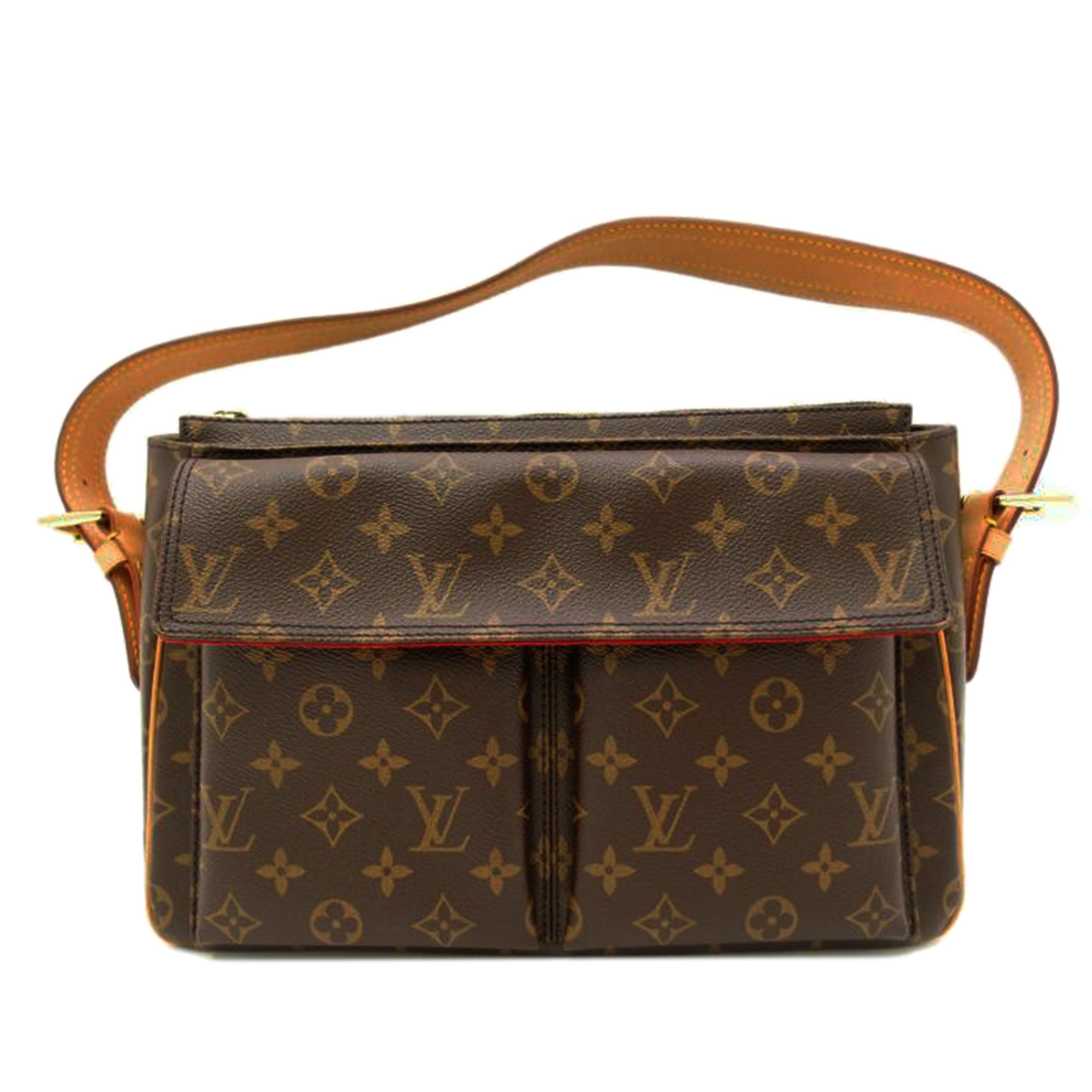 LOUIS VUITTON ルイ・ヴィトン ショルダーバッグ ブラウン レディース/ヴィバシテGM/モノグラム/M51163//AR0055/ABランク/69