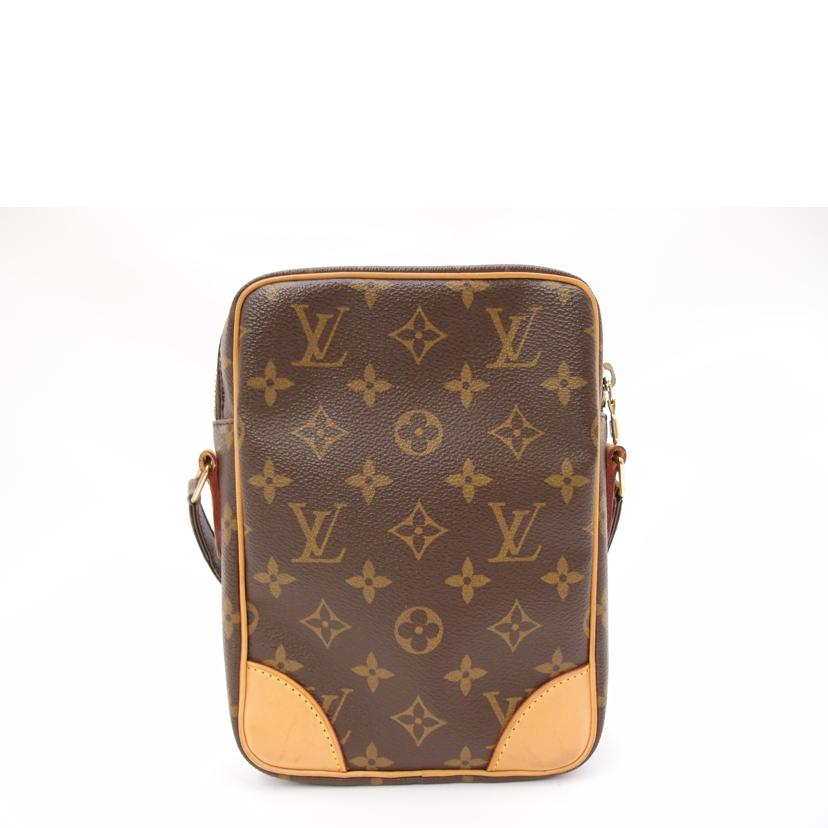 LOUIS VUITTON ルイ・ヴィトン ショルダーバッグ 斜め掛け ブラウン レディース/ダヌーブ/モノグラム/M45266//SL1024/ABランク/69