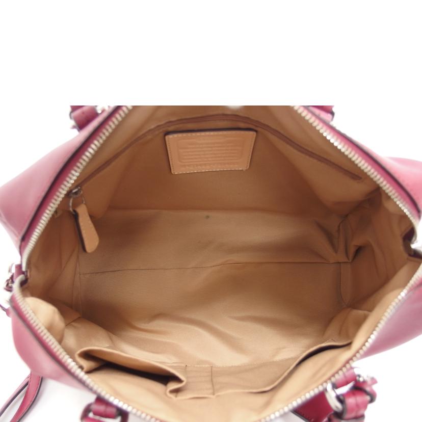 COACH コーチ ハンドバッグ/ペイトンレザー/ナンシー/サッチェル2WAYショルダーバッグ/ワインレッド/F31403//E14**/ABランク/04