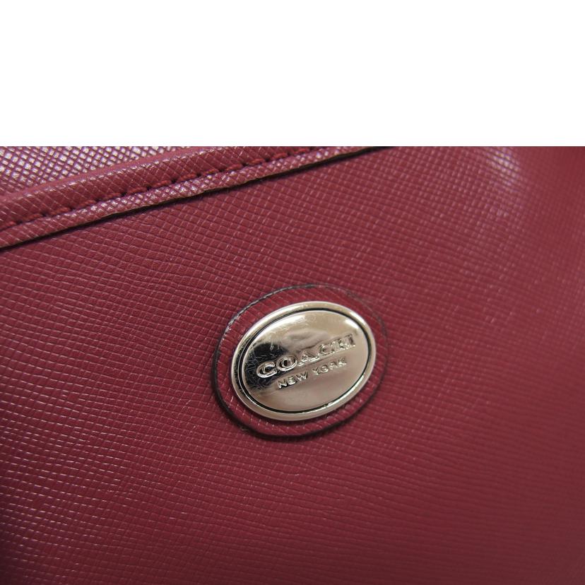 COACH コーチ ハンドバッグ/ペイトンレザー/ナンシー/サッチェル2WAYショルダーバッグ/ワインレッド/F31403//E14**/ABランク/04