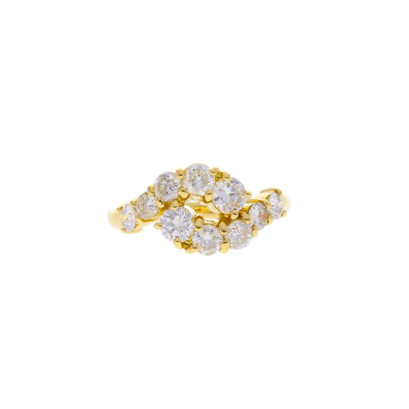 / K18ダイヤリング1.24ct//Aランク/75