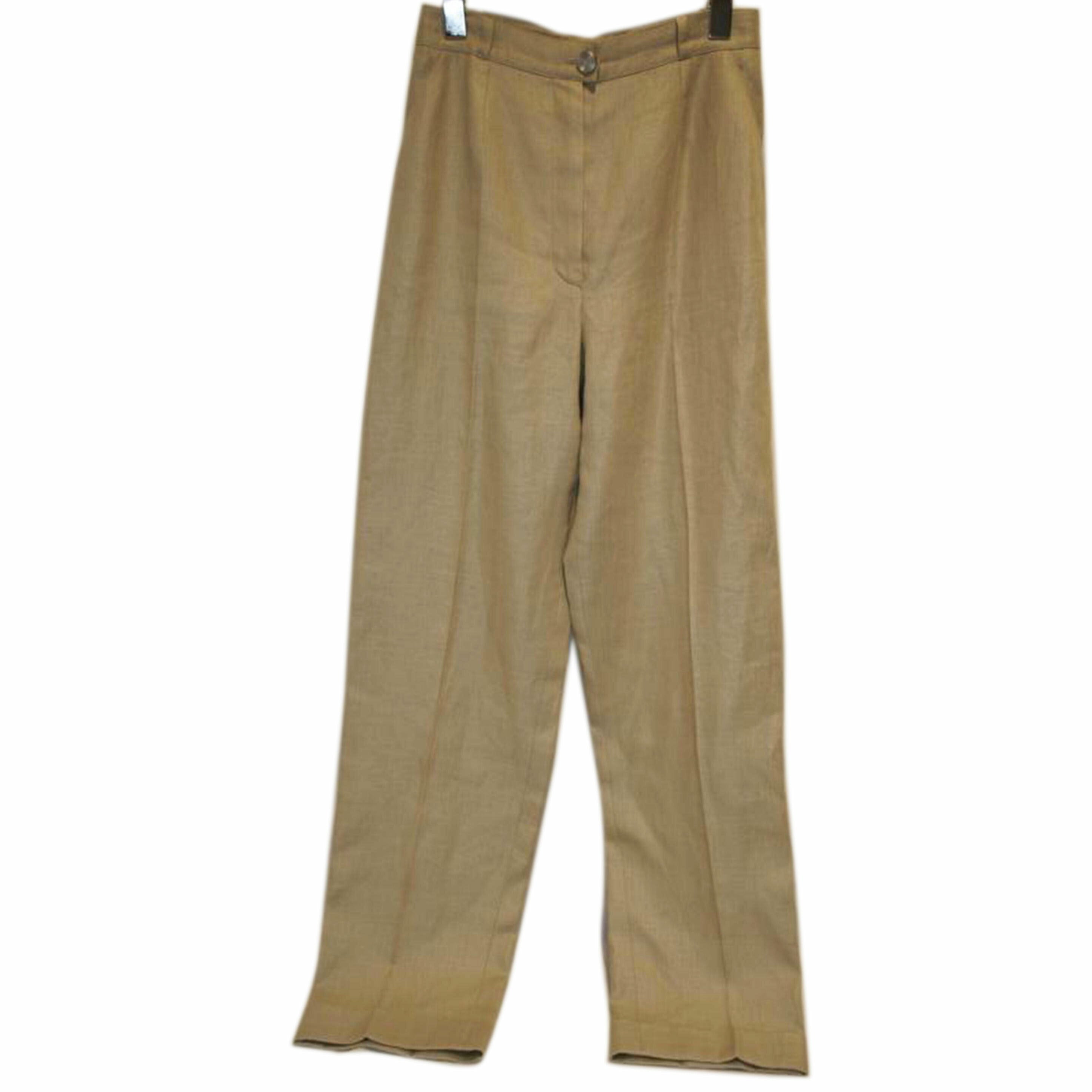 CHANEL シャネル/リネンスラックスパンツ/^//Aランク/92