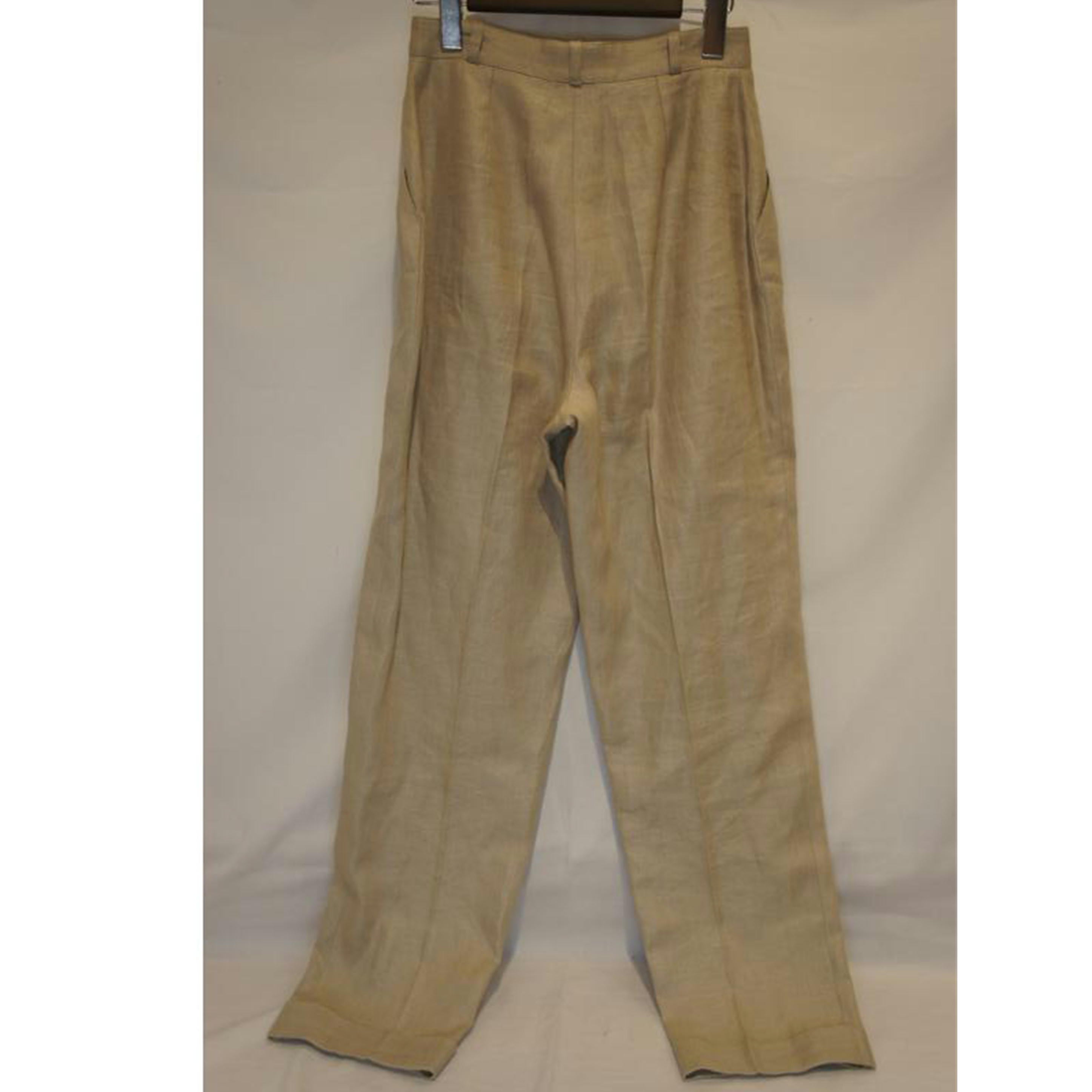 CHANEL シャネル/リネンスラックスパンツ/^//Aランク/92