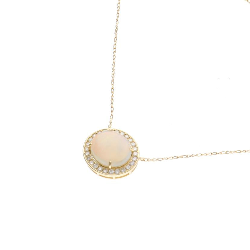 /◎K18 オパールダイヤNC 4.53/D0.62ct//Aランク/75