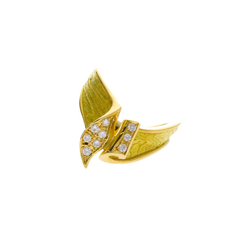 / K18ダイヤリング0.19ct//Aランク/75