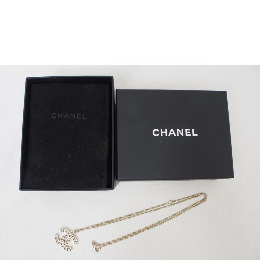 CHANEL シャネル/ココマーク/パール×ラインストーン/ネックレス/A85335//B15/Bランク/78