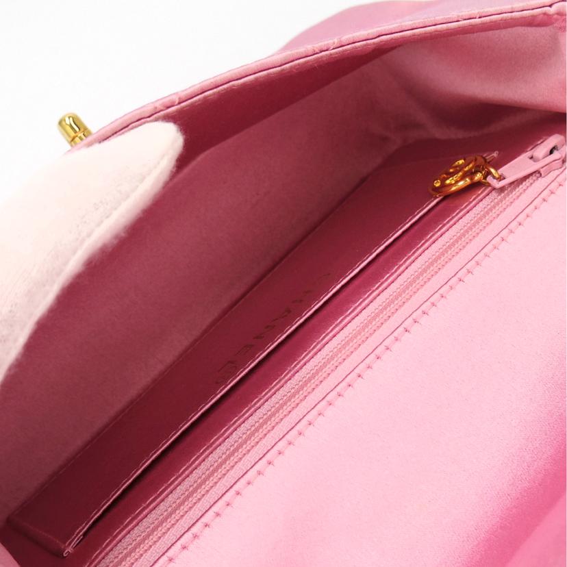 シャネル 1757532/サテンシングルフラップチェーンショルダー//Bランク/75