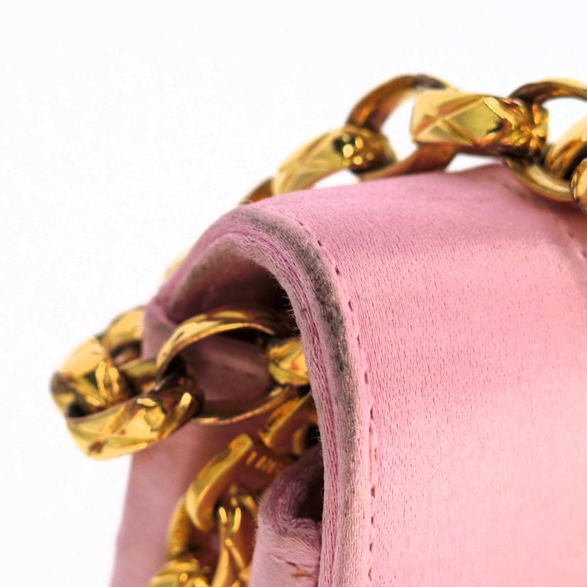 シャネル 1757532/サテンシングルフラップチェーンショルダー//Bランク/75