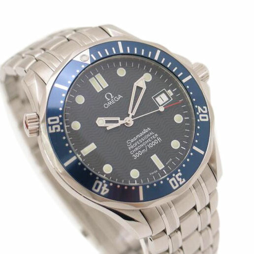 OMEGA オメガ 腕時計 新品仕上済 デイト メンズ ネイビー/シーマスター・プロフェッショナル300/自動巻き/2531.80//80647600/SAランク/69