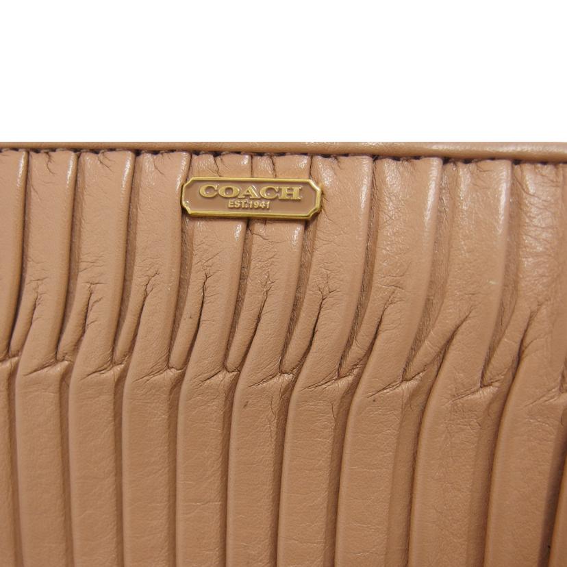 COACH コーチ/マディソンギャザー/ラウンドファスナー長財布//Bランク/04