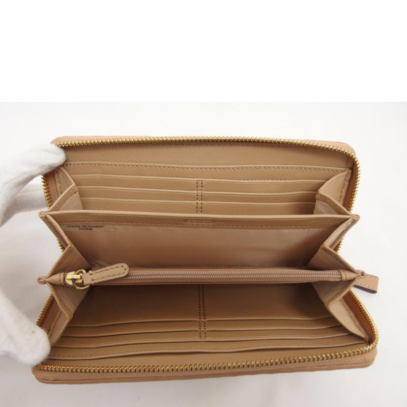 COACH コーチ/マディソンギャザー/ラウンドファスナー長財布//Bランク/04