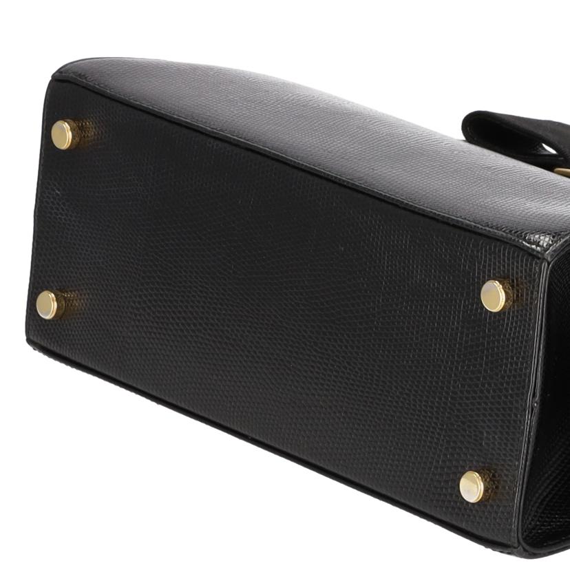 Ferragamo サルヴァトーレフェラガモ ファラガモ バッグ ブランドバッグ 斜め掛け ハンドバッグ レディース ブラック 黒 ゴールド/ヴァラリボン2WAYショルダー/BA21//4178/ABランク/75