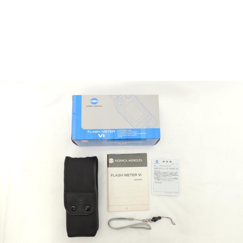 KONICA MINOLTA コニカミノルタ/露出計/FLASH METER VI//10014421/Aランク/69