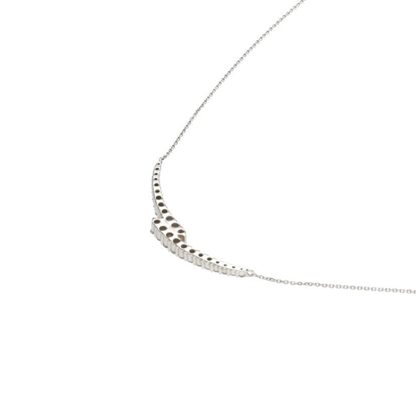 / K18WGダイヤネックレス1.00ct//Aランク/75