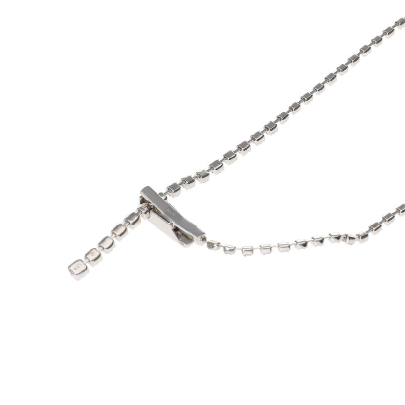 /◎ K18WGダイヤネックレス1.50ct//Aランク/75